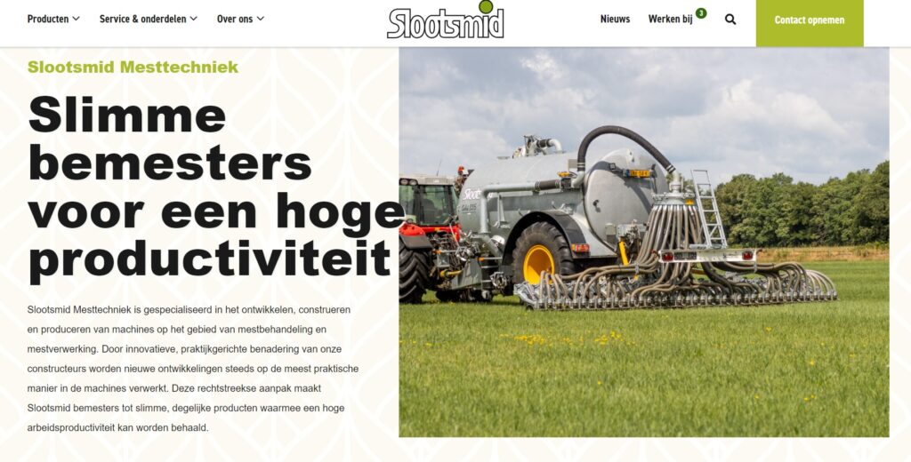 Nieuwe Site Screenshot
