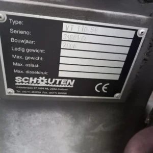Schouten Slurry Tank VT 110 SP